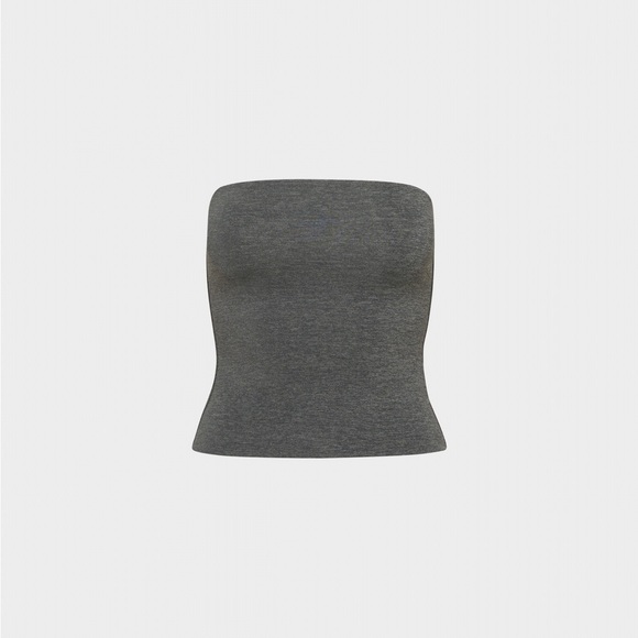 Aritzia Tops - Aritzia Contour Heather Grey Tube Top